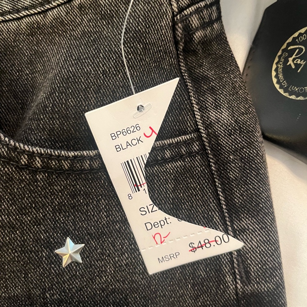 Star-Studded Black Denim Set by Baevely - Picture 7 of 7